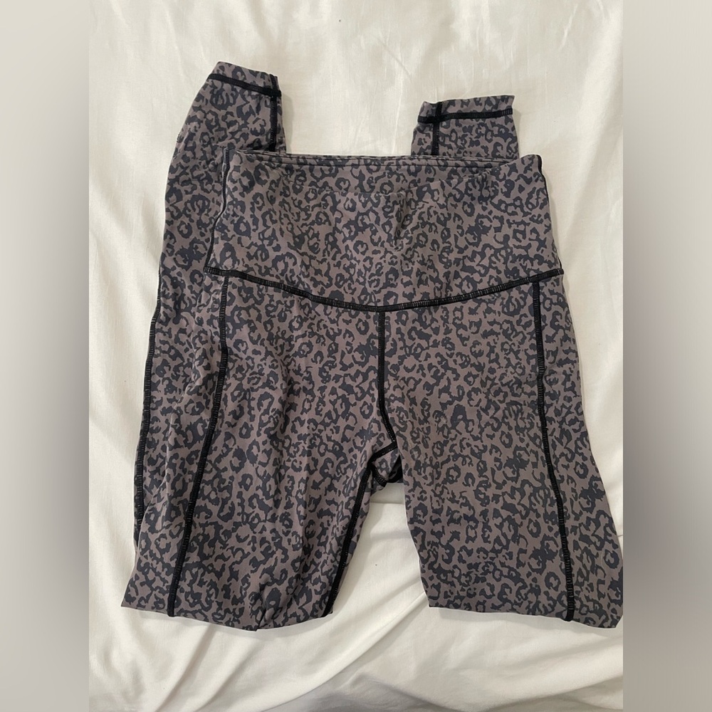 No rest for Bridget x sweat and tell capsule collection leopard leggings small